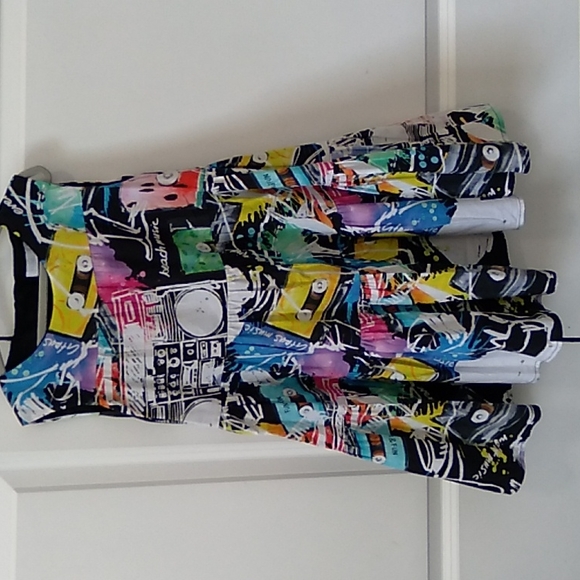Fun & Fun retro size 7 girls dress - Picture 1 of 8